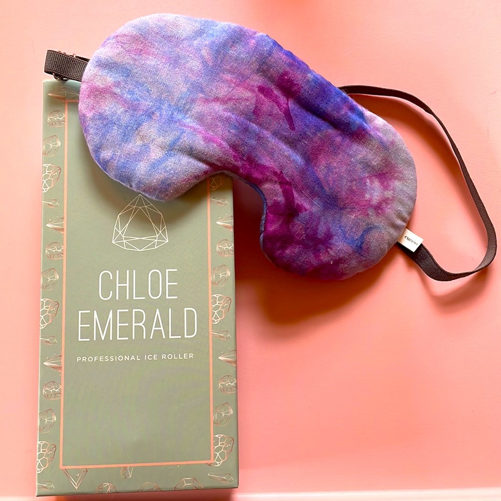 Ice roller and sleep mask